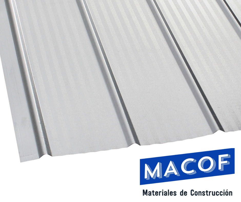 Zinc 5V 0.35 x 3.5m - Temuco MACOF Materiales de Construcción – Macof